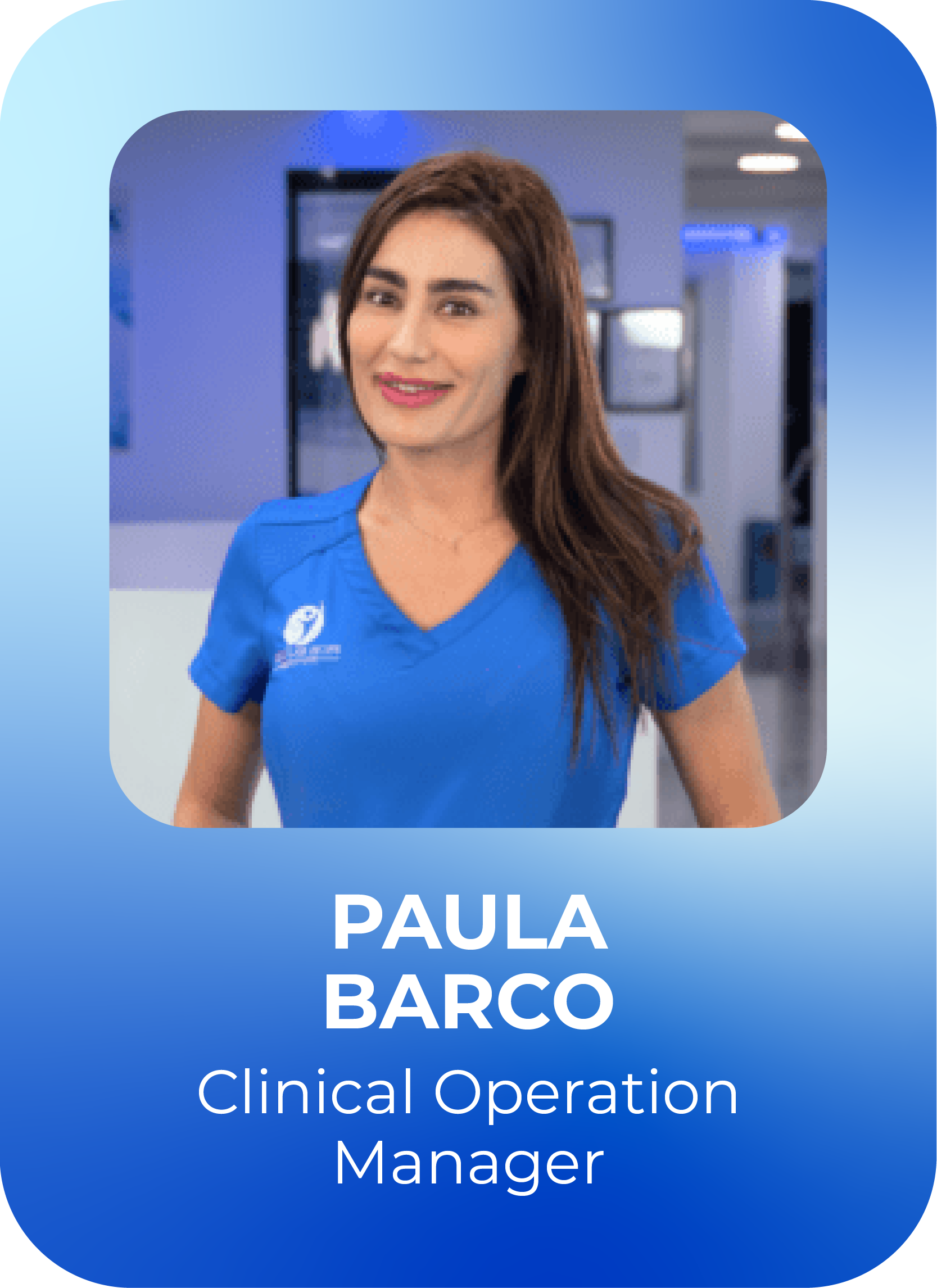 Paula Barco - Clinical Operation Manager - Cellular Hope Institute