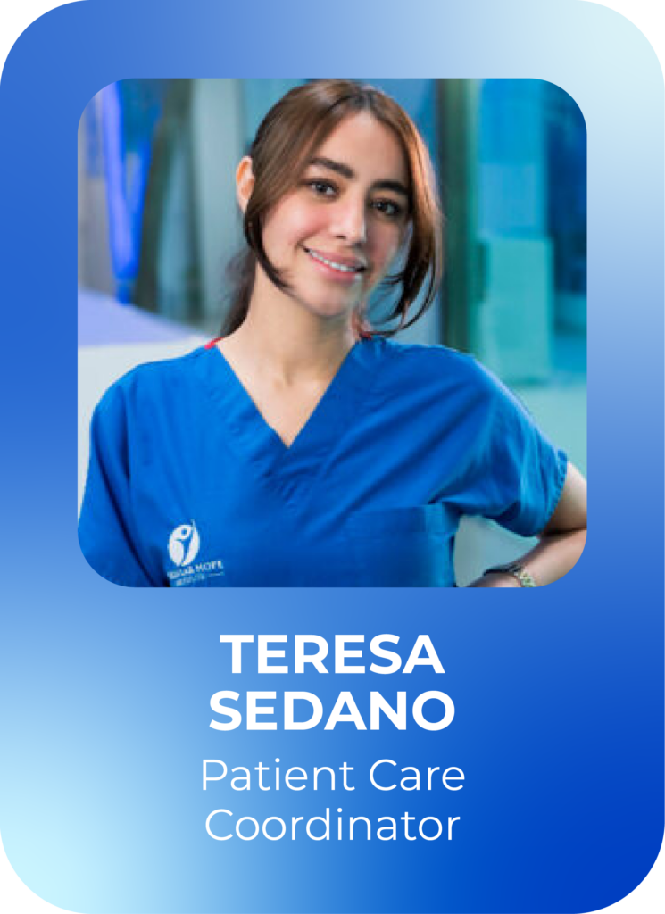 Teresa Sedano - Patient Care Coordinator - Cellular Hope Institute
